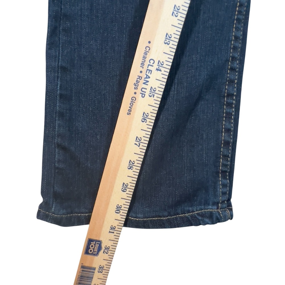 Just Tuff Co. Cowgirl Dark Wash Denim Jean Bootcut 29X31 Hugs Curves Sits @Waist - Picture 7 of 10